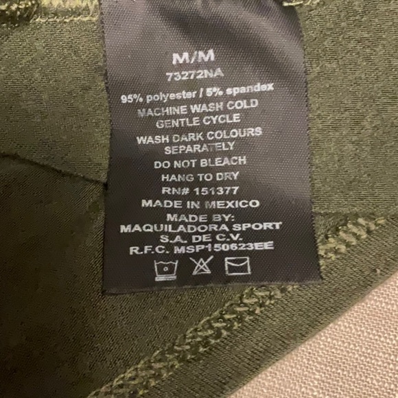 Jonathan Martin Olive Green Asymmetrical Blouse - Picture 7 of 7